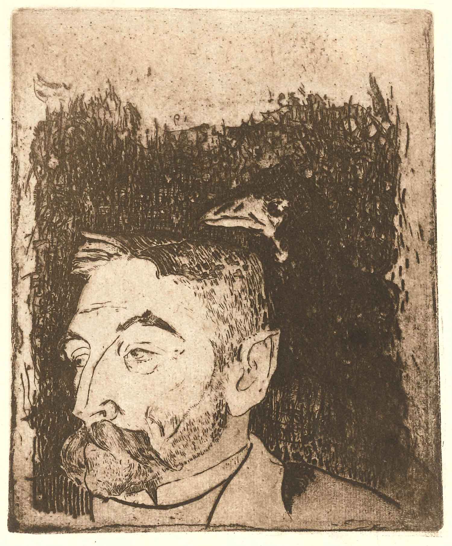 Paul Gauguin - Ritratto di Mallarmé