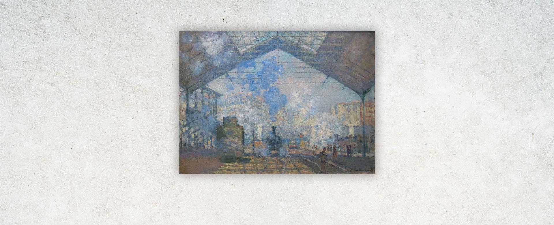 Claude Monet - La Gare Saint-Lazare