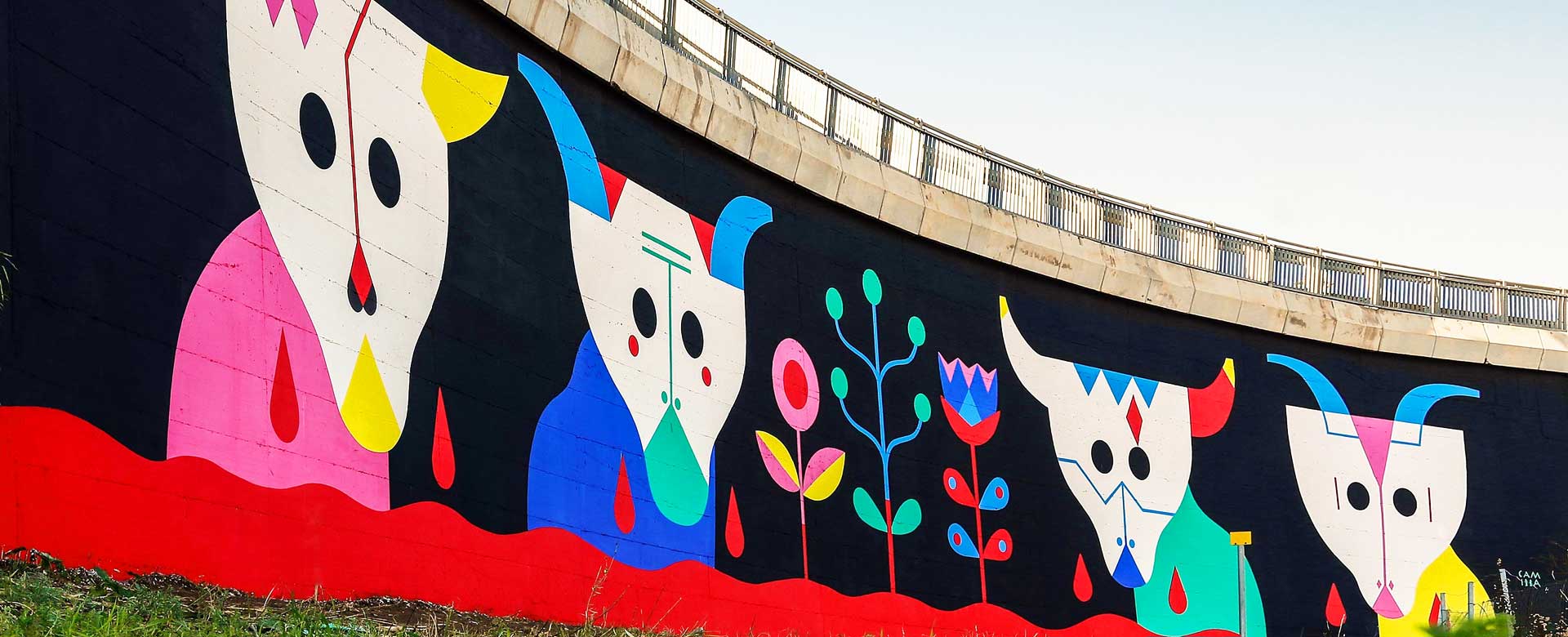 Murales di Camilla Falsini, La Vita e la Morte