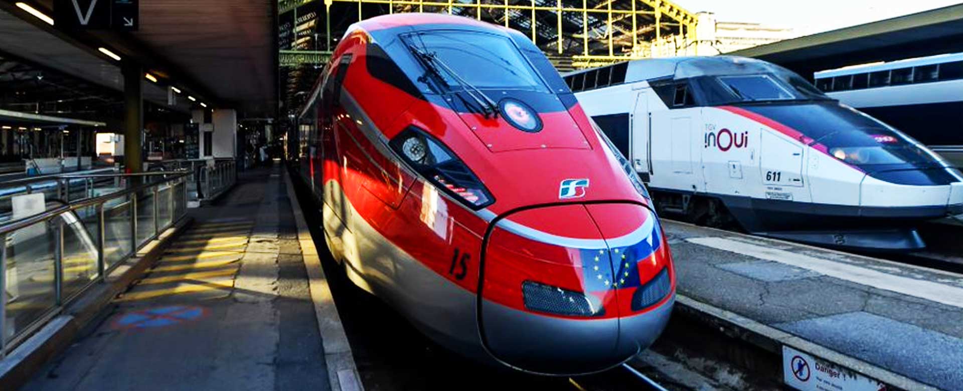 Foto: il Frecciarossa 1000 arriva Parigi