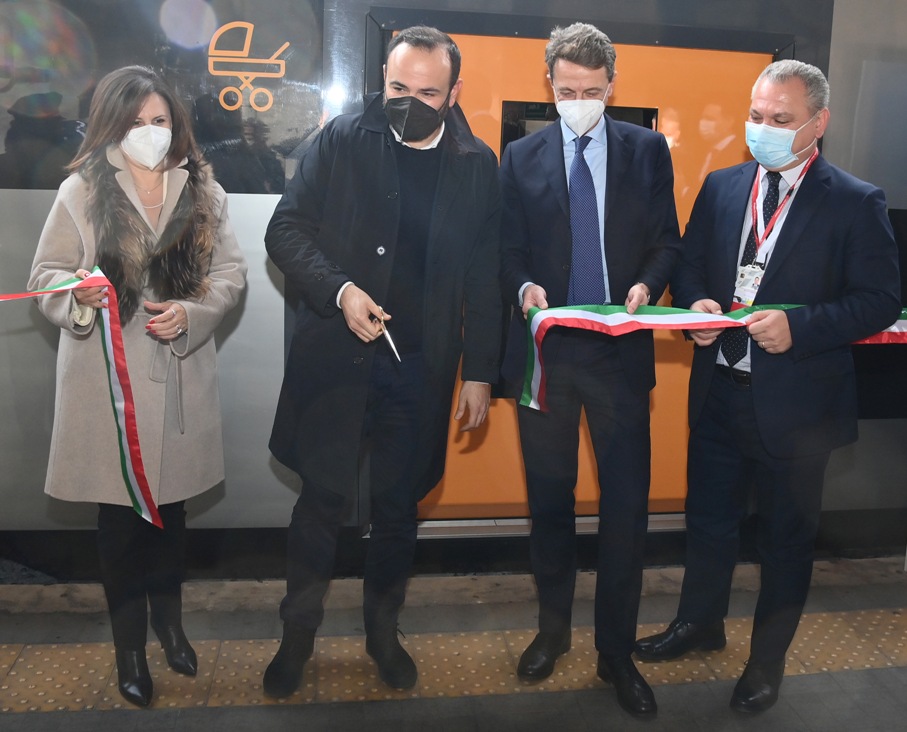 Presentazione treno Regionale Rock Lazio