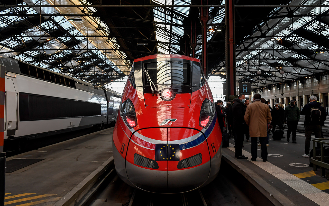 Il Frecciarossa a Parigi