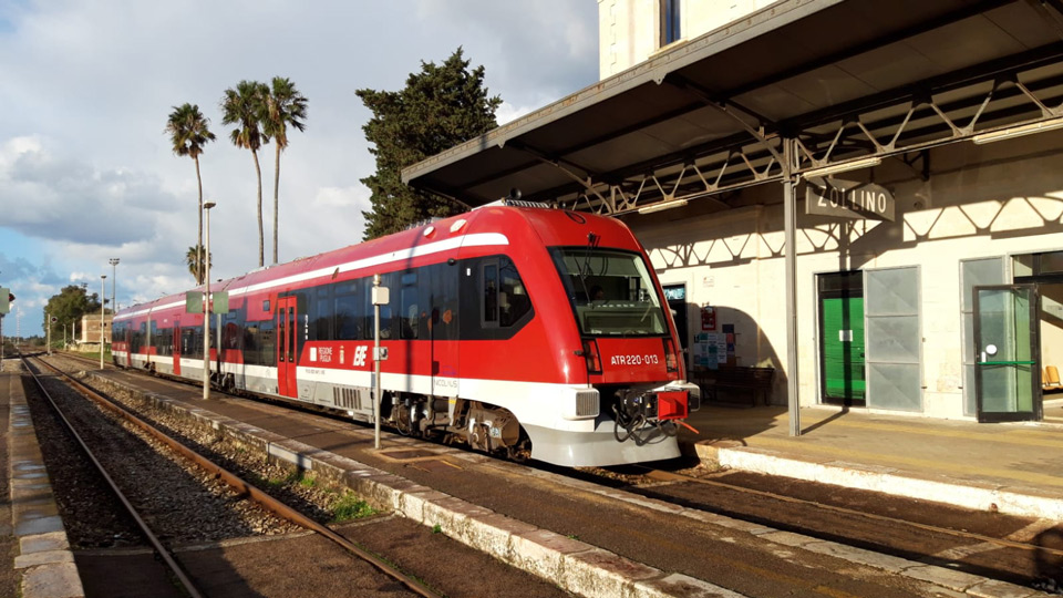 La stazione di Zollino in Puglia