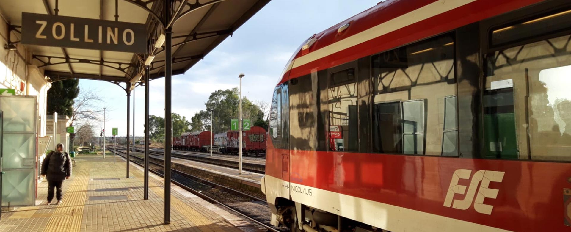 La stazione di Zollino in Puglia