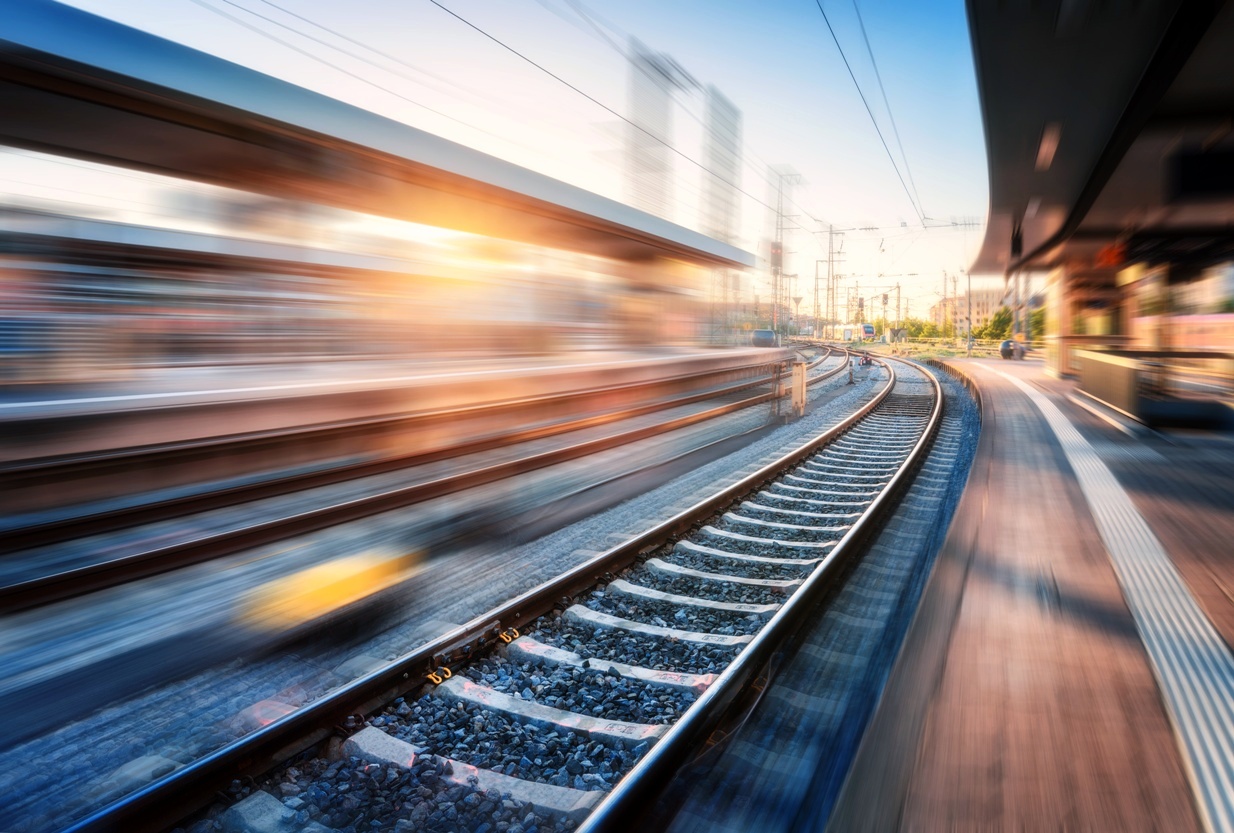 Stazione ferroviaria e binari