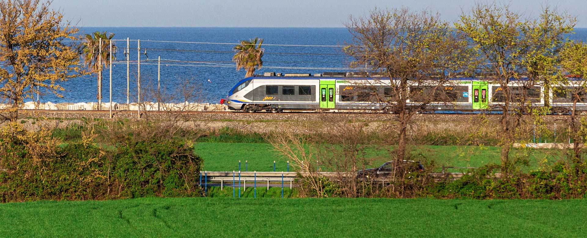 Immagine di un treno regionale