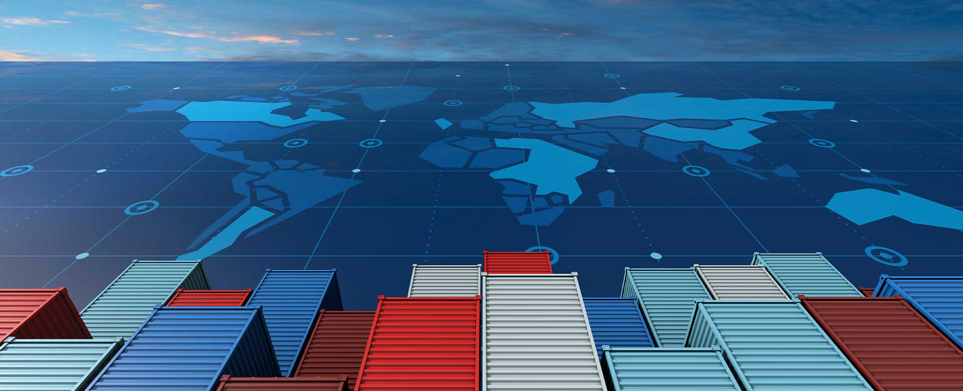 Foto: container colorati