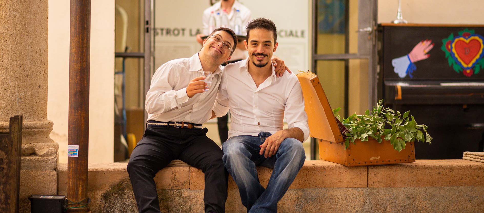 Immagine di alcuni ragazzi del progetto NonUnoMeno