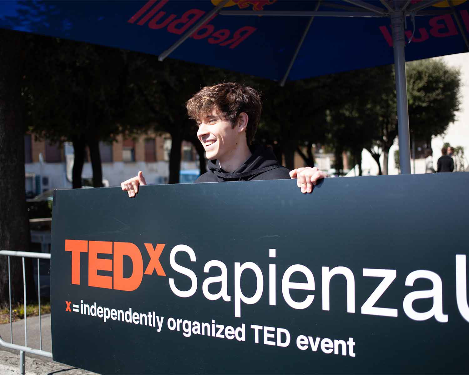 Un volontario del TedXSapienzaU