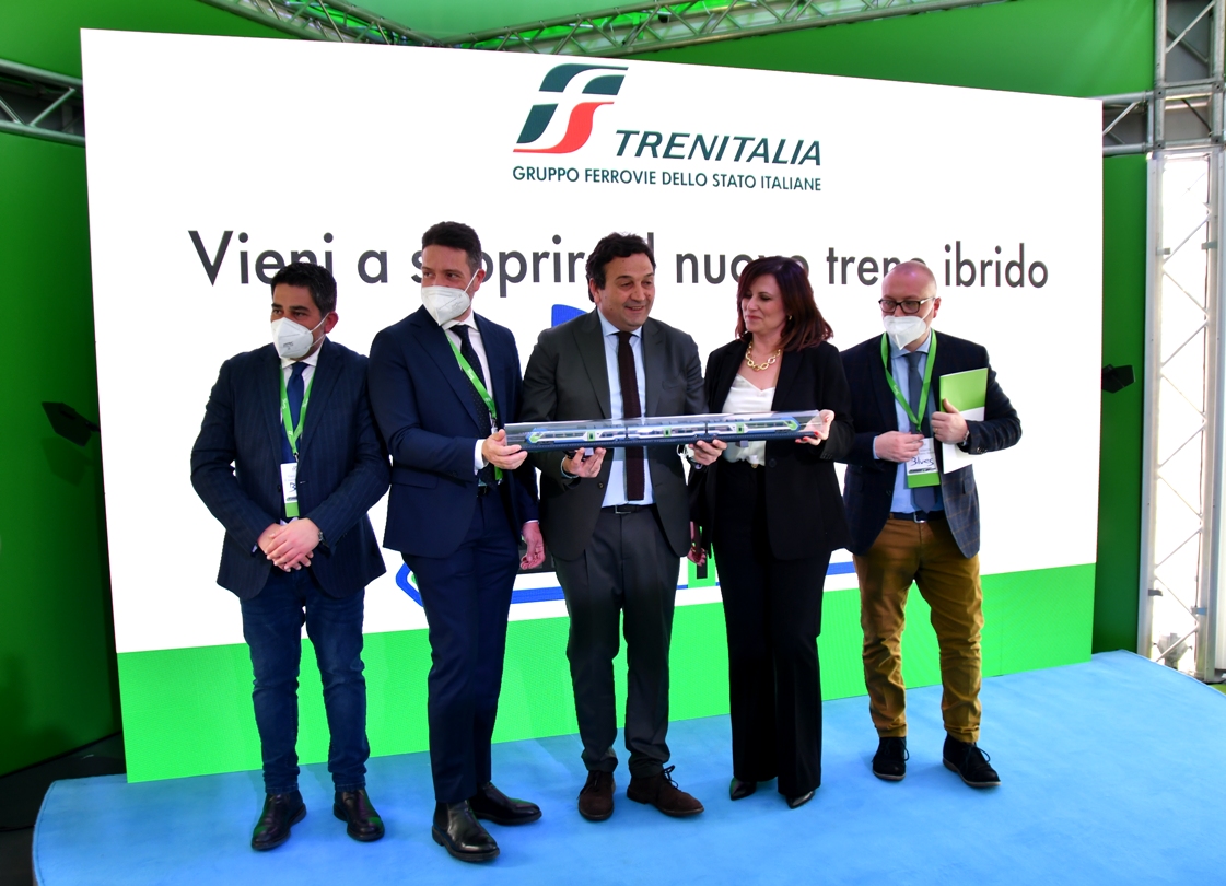 Presentazione treno regionale Blues a Reggio Calabria