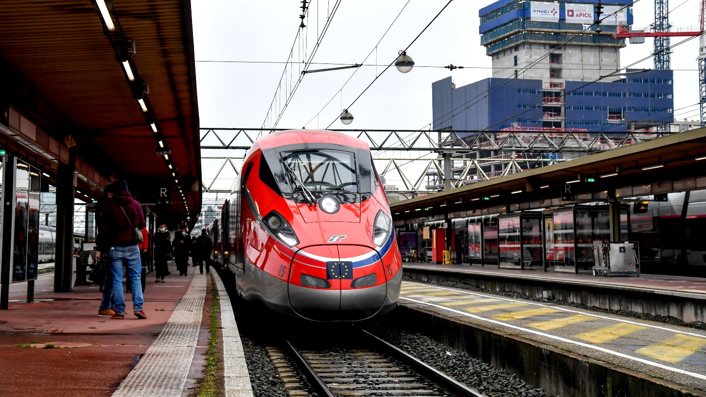 Il Frecciarossa in Francia