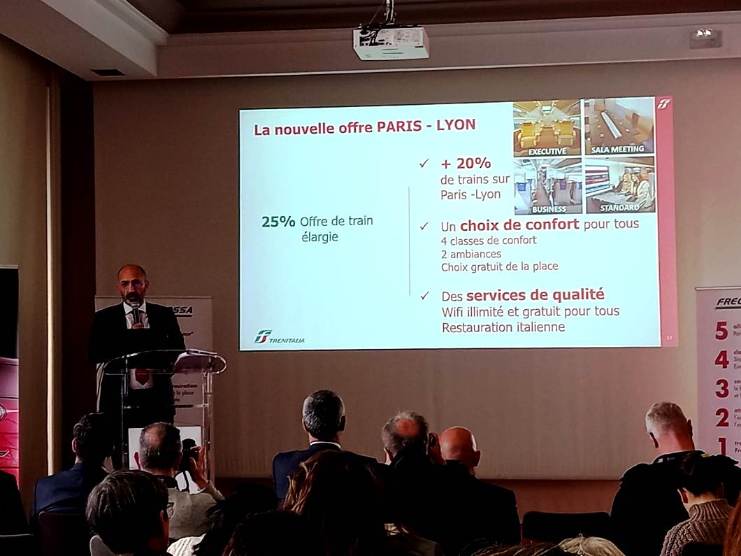 Presentazione Frecciarossa 1000 Parigi-Lione: Roberto Rinaudo, Presidente Trenitalia France