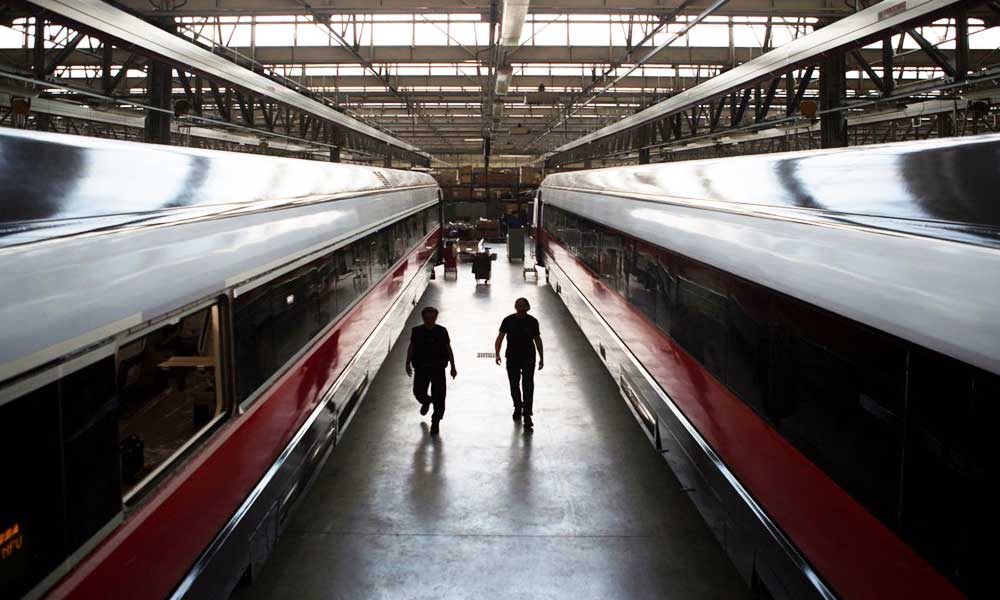 impianto di manutenzione corrente (IMC) dei treni Alta Velocità dello Scalo San Lorenzo