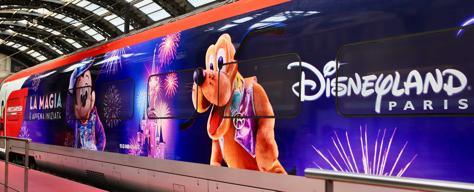 Frecciarossa 1000 dedicato al 30° anniversario di Disneyland Paris