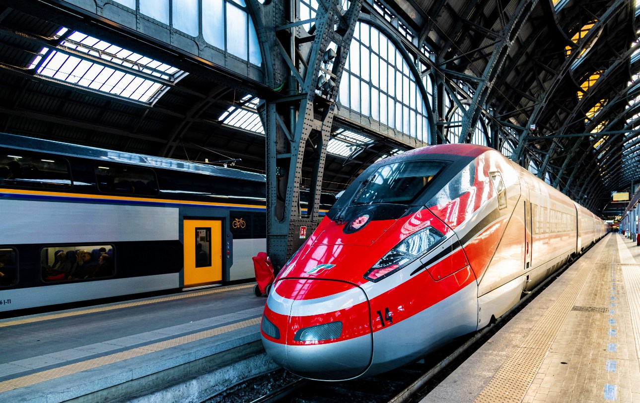 Foto Freccia Rossa in stazione