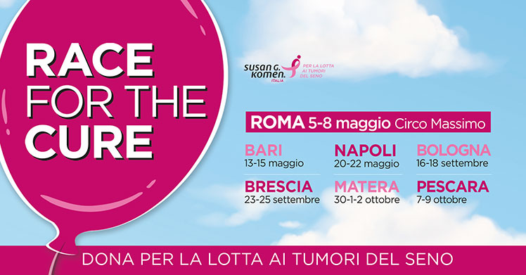 Locandina race for the cure
