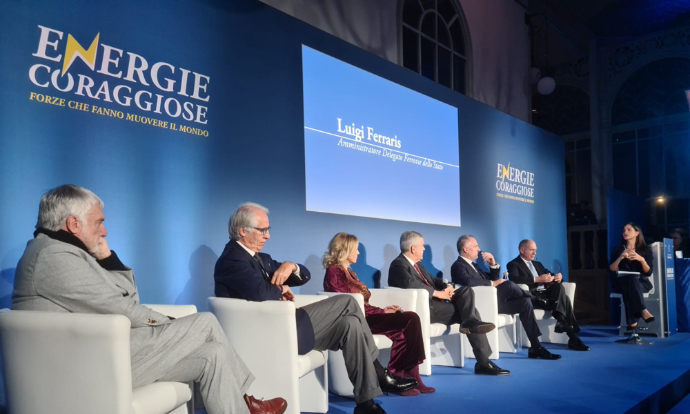 Foto del Panel alla convention Energie Coraggiose