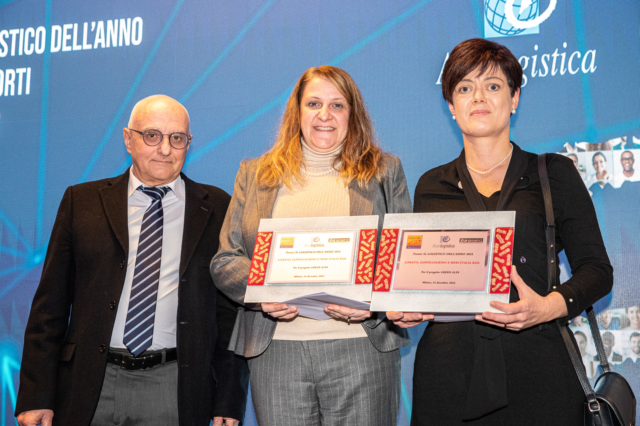 Una foto della premiazione