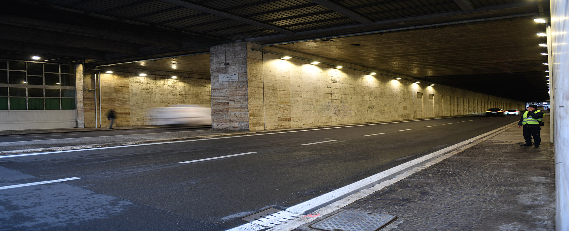 Il sottopasso Turbigo a Roma