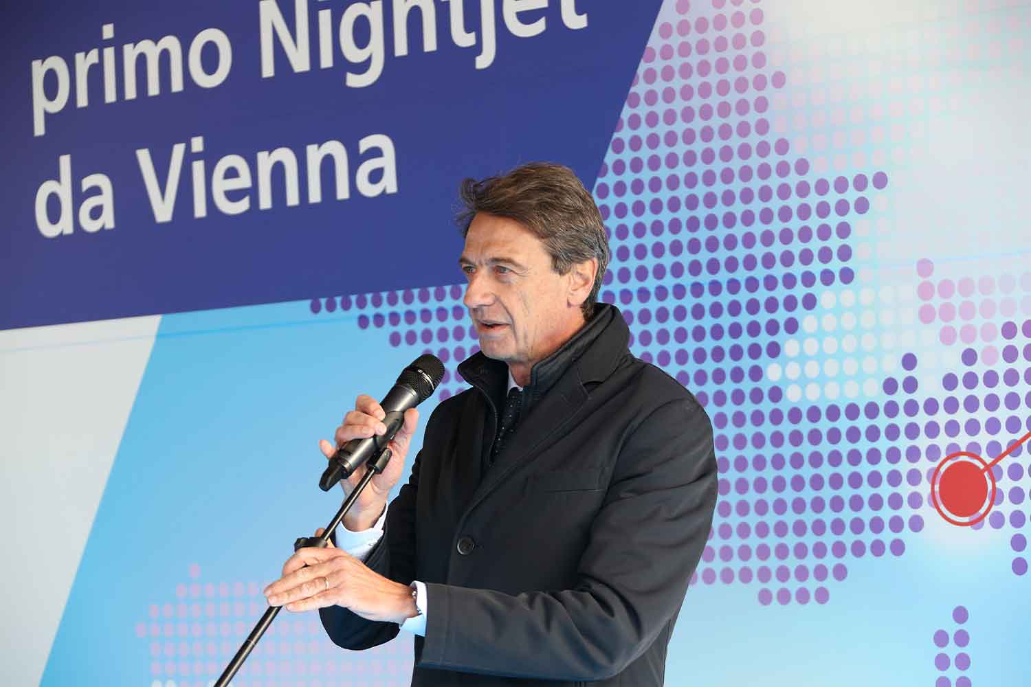 Luigi Corradi AD Trenitalia servizio notturno Nighjet