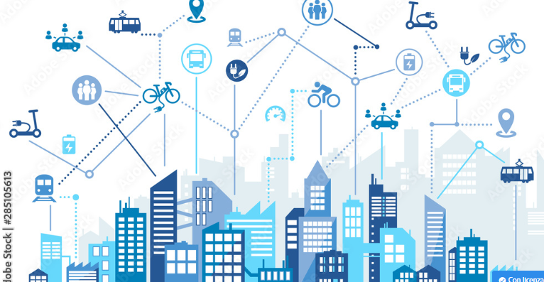 Illustrazione mobilità