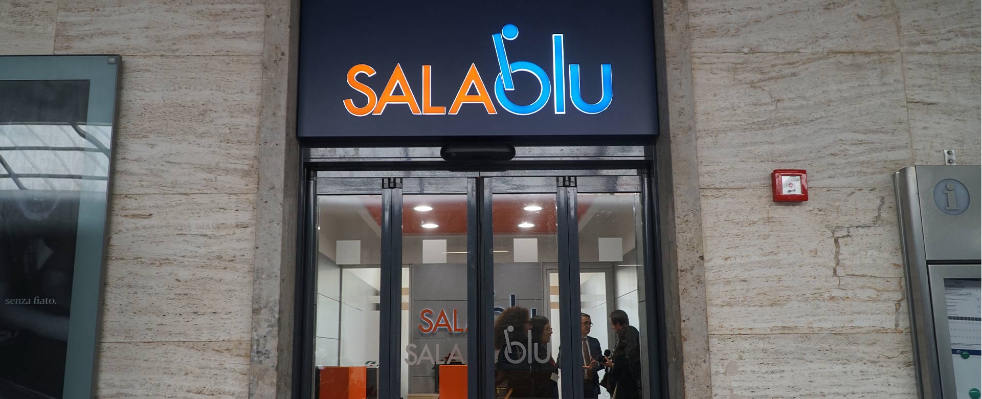 Sala Blu di RFI a Cagliari