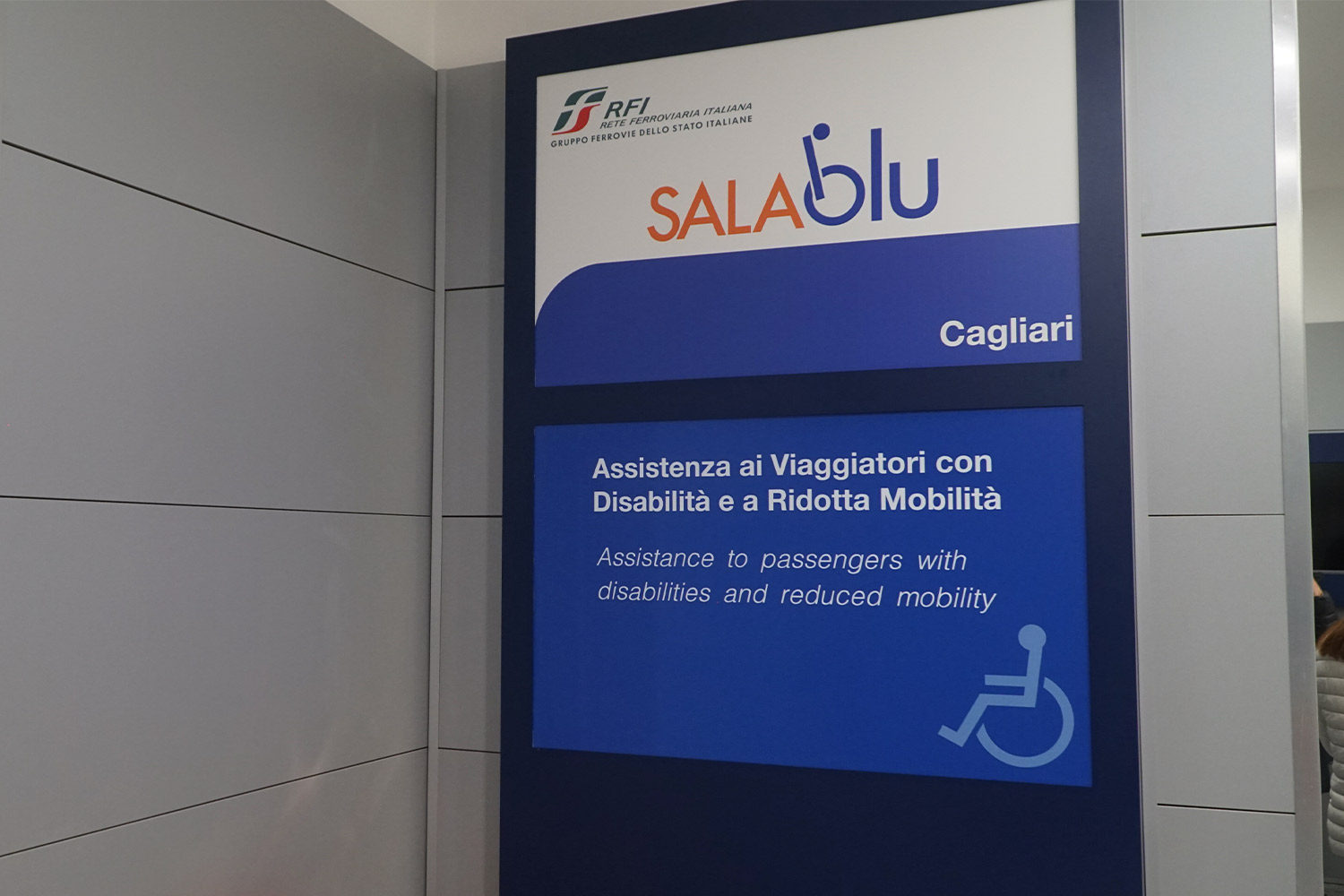 Sala Blu di Cagliari