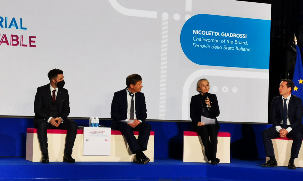 Nicoletta Giadrossi, Presidente di FS Italiane, all'European Railway Summit