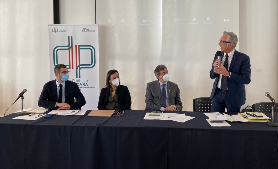 Presentazione Dibattito Pubblico su linea ferroviaria Roma-Pescara