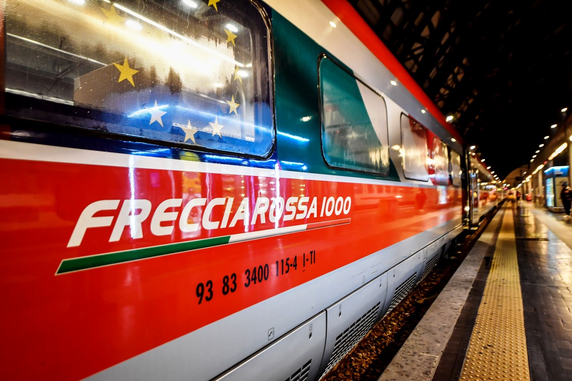 Treno Frecciarossa di Trenitalia