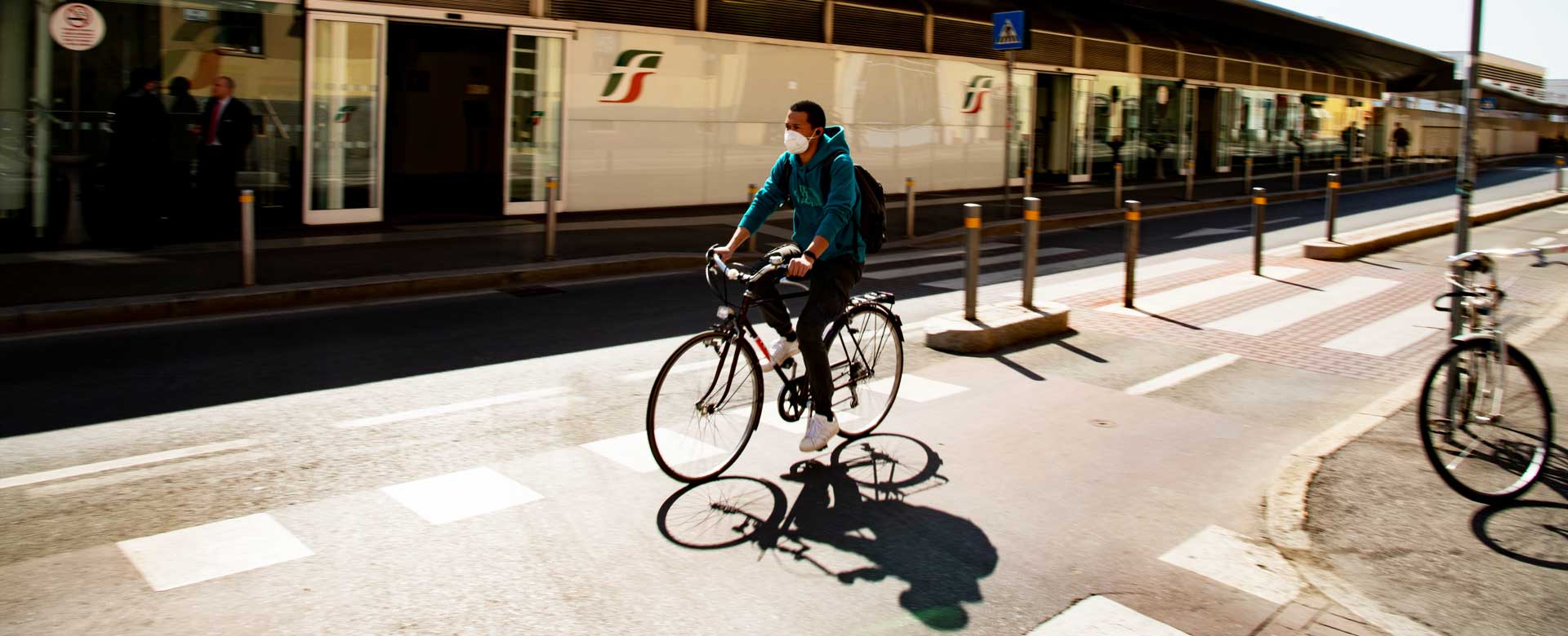 Ragazzo in bici