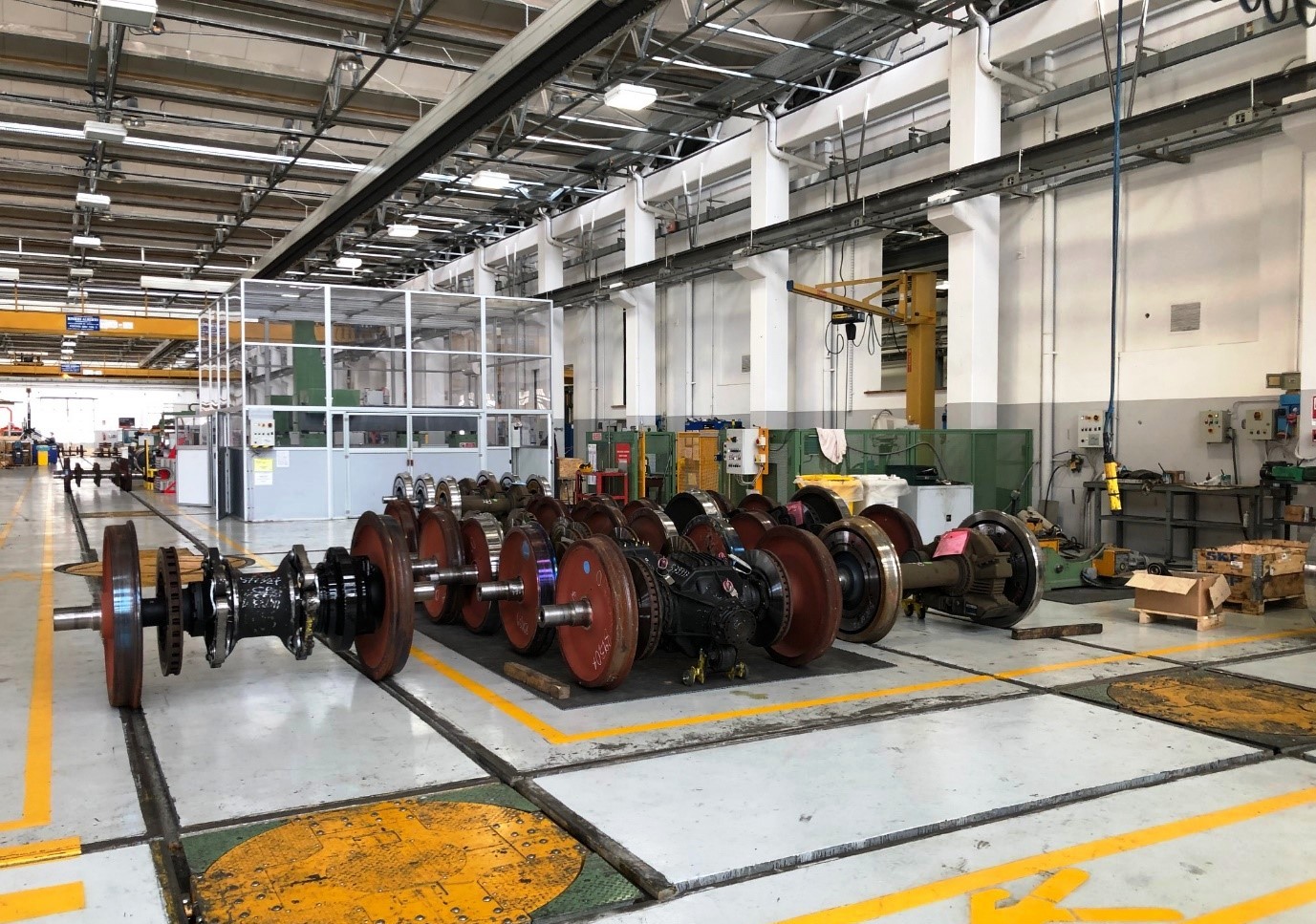 Officina di Trenitalia a Vicenza