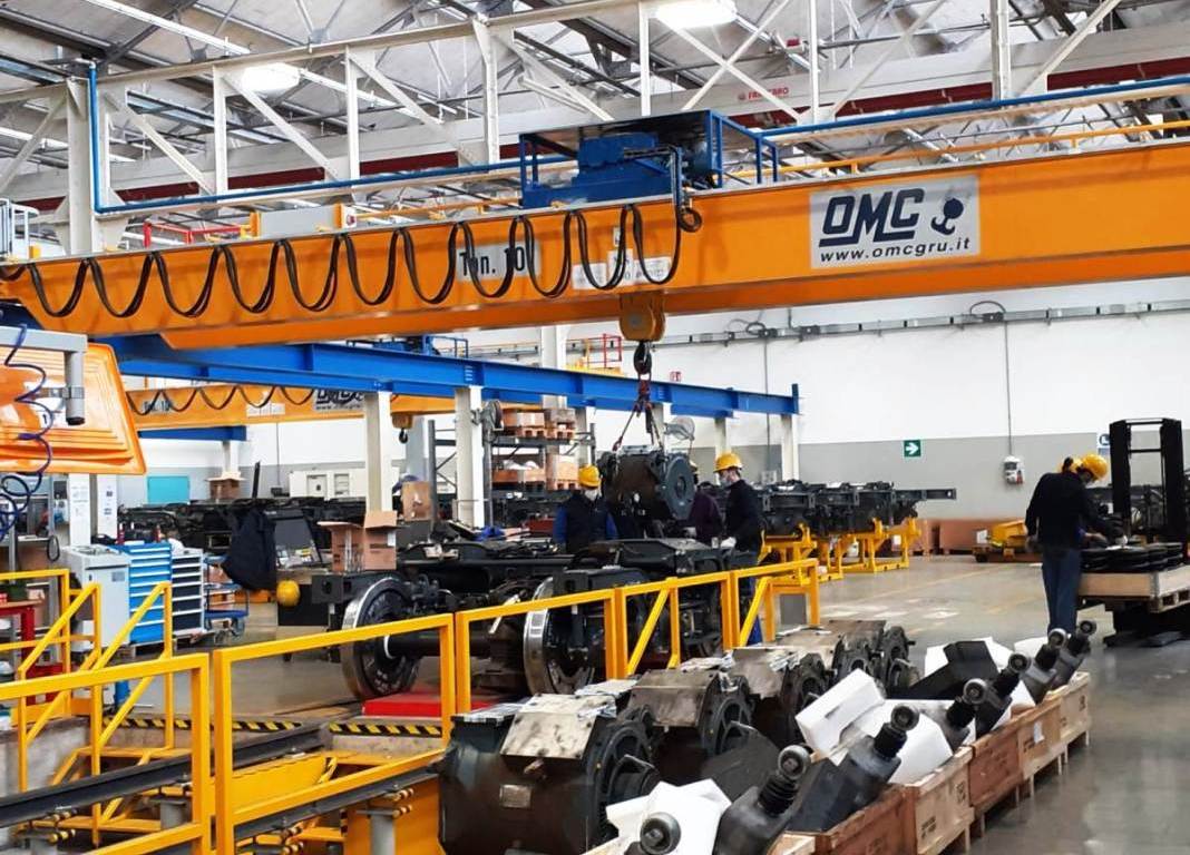 Officina di manutenzione treni di Trenitalia a Vicenza