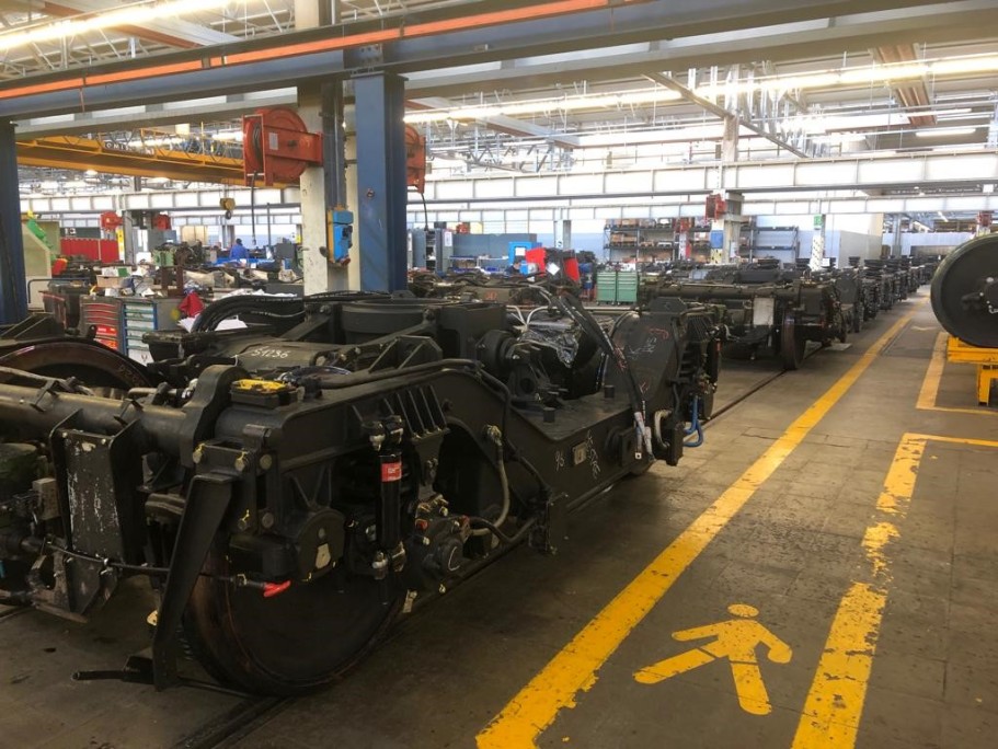 Officina di Trenitalia a Vicenza