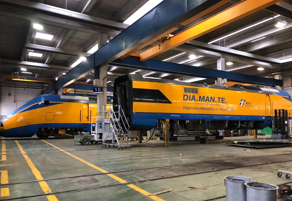 Officina di Trenitalia a Vicenza