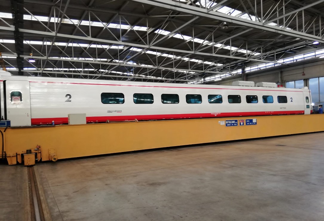 Officina di Trenitalia a Vicenza