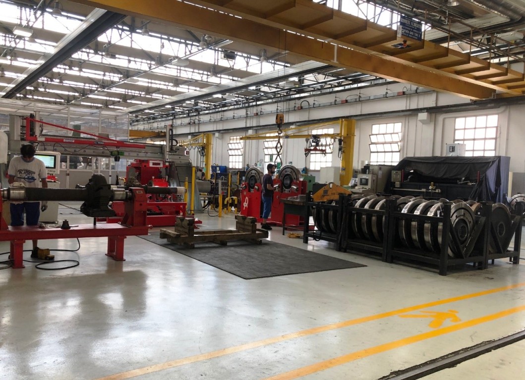 Officina di Trenitalia a Vicenza