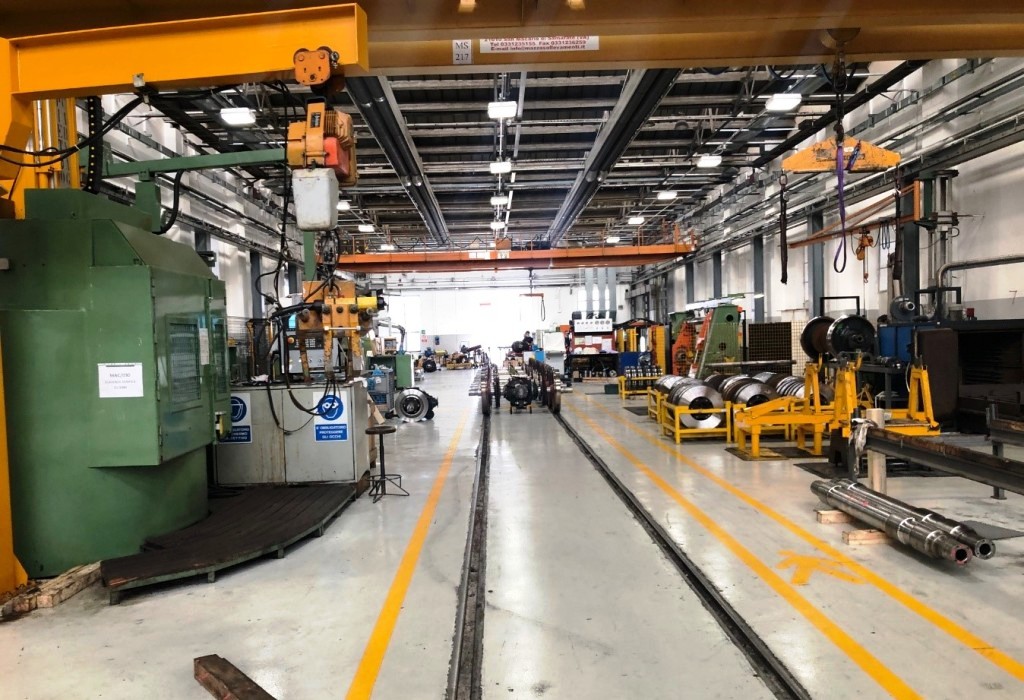 Officina di Trenitalia a Vicenza