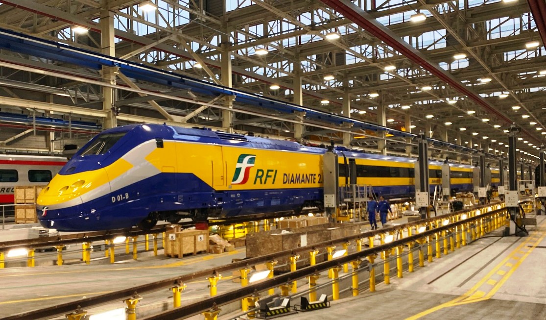 Officina di Trenitalia a Vicenza