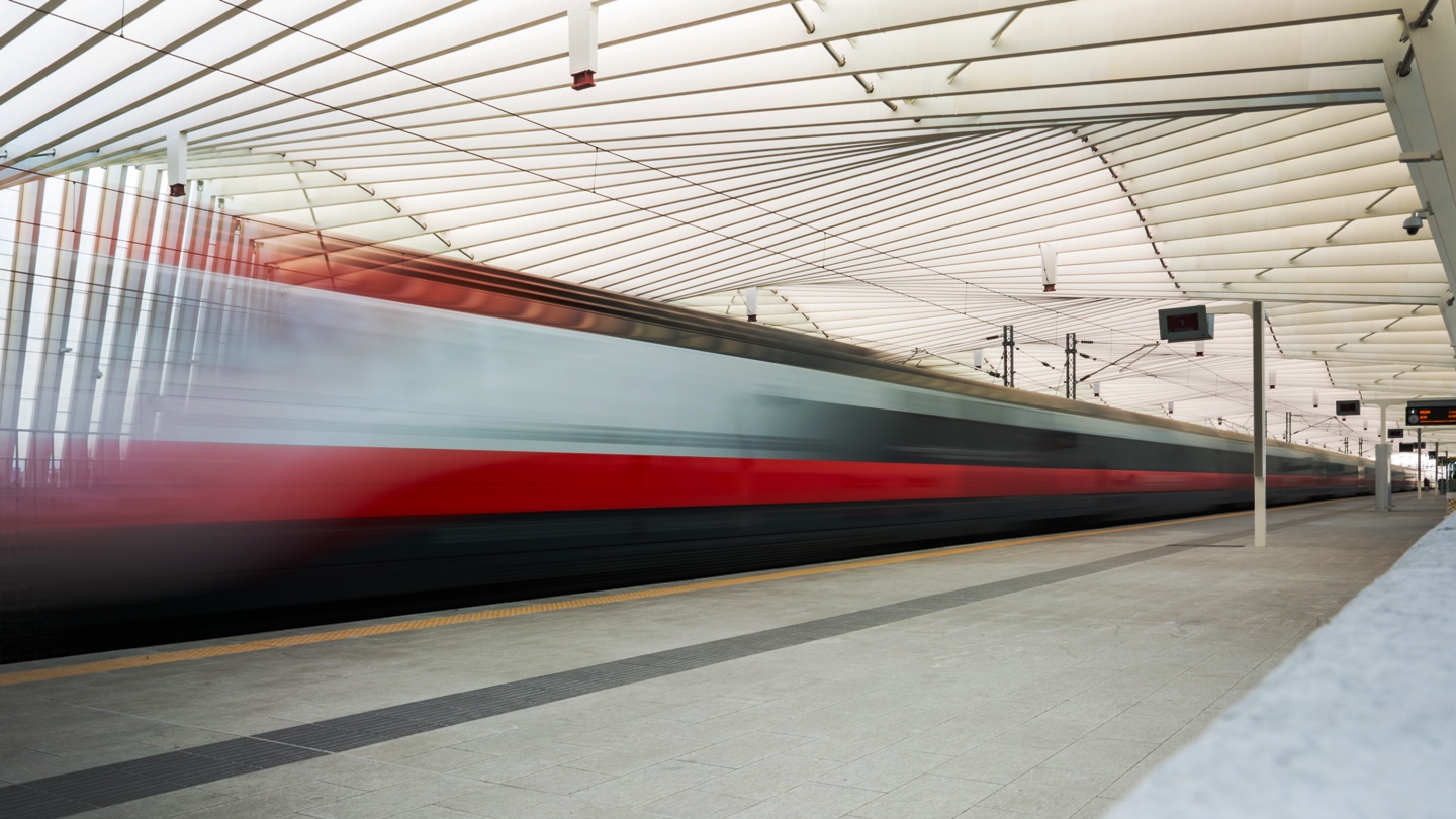 Treno in stazione