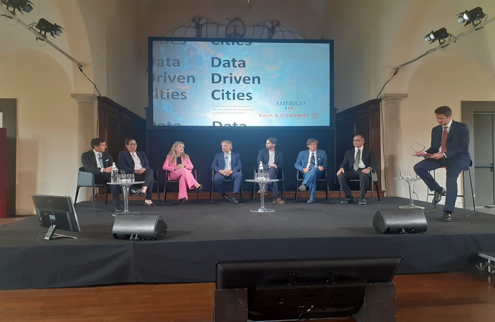Un panel del Data Driven Cities di MIlano