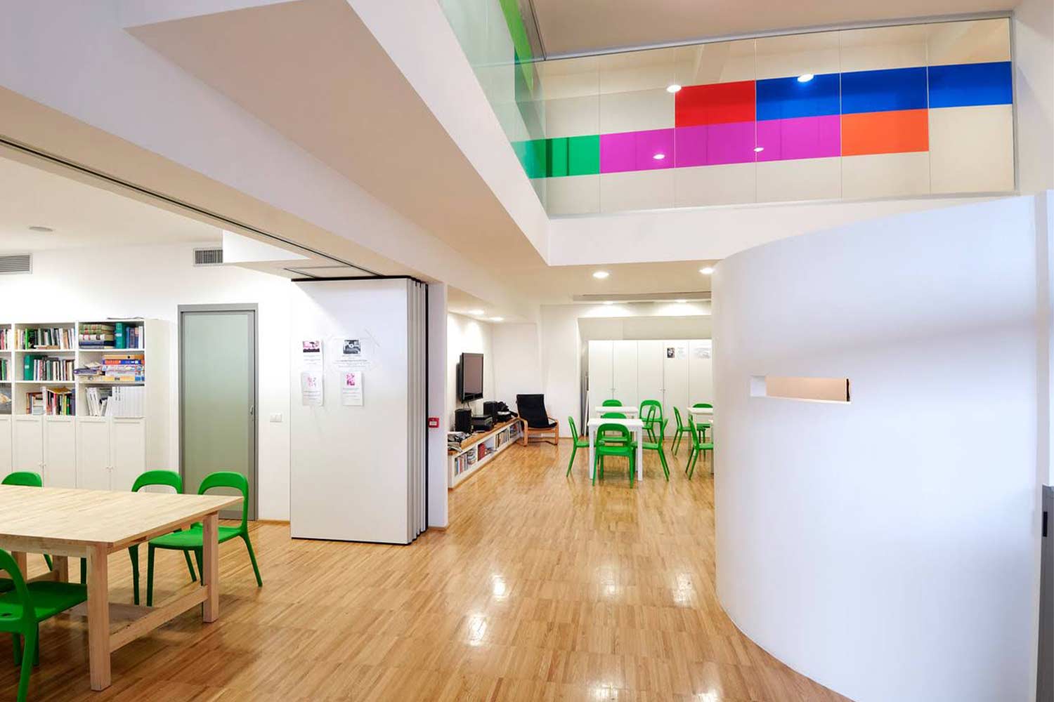 Il centro Binario 95 all'interno del Polo sociale dell'Help center di Roma Termini