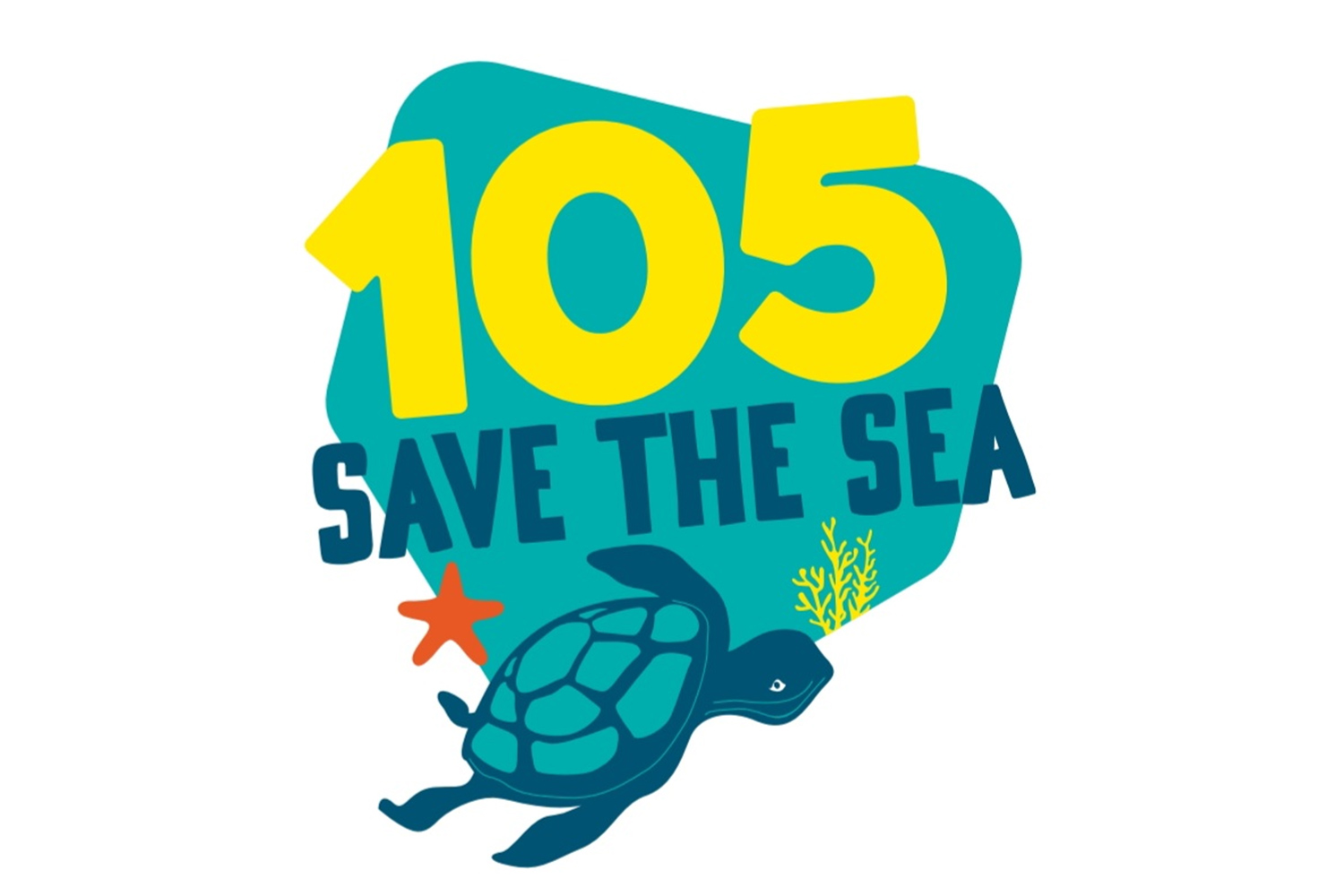 Logo dell'iniziativa 105 Save the Sea