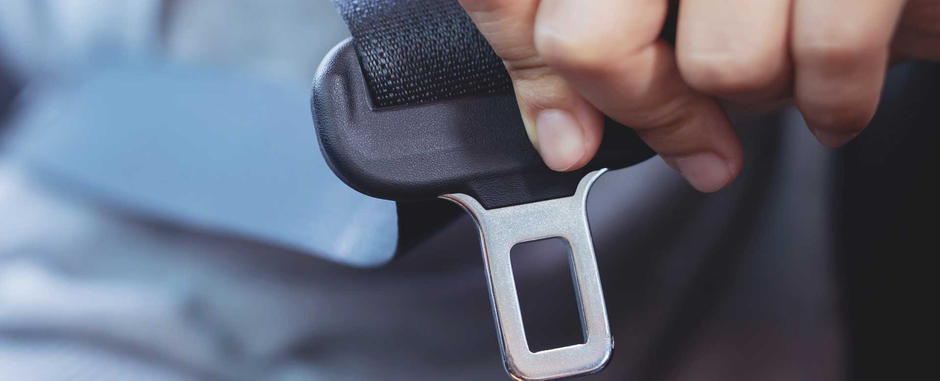 Cintura di sicurezza di un'auto