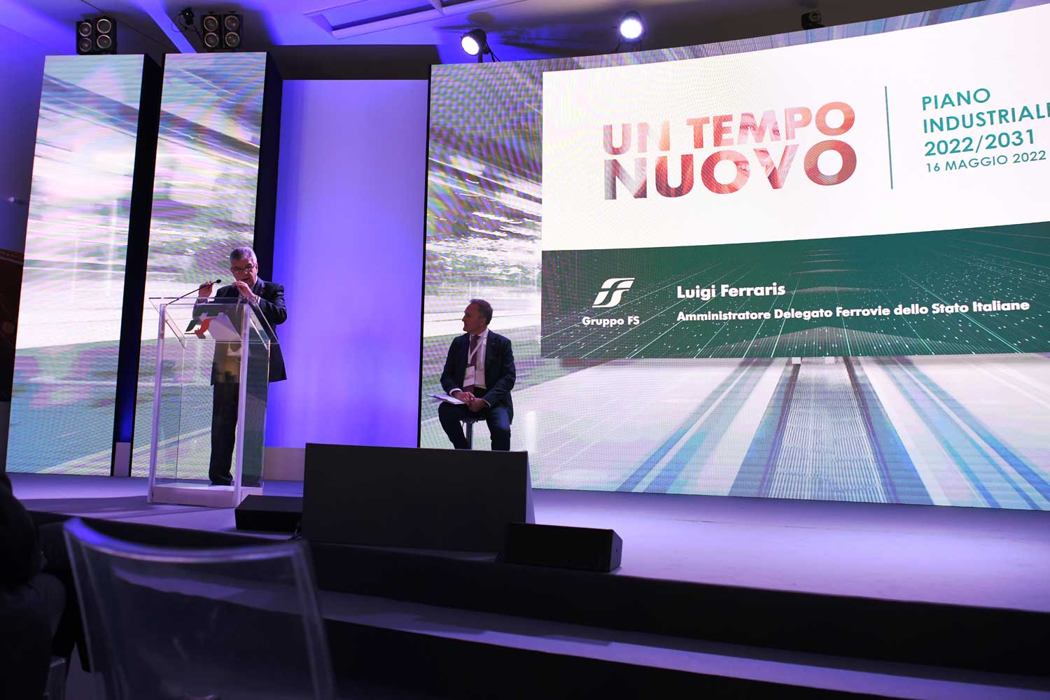 L'AD del Gruppo FS Luigi Ferraris presenta il Piano Industriale 2022-2031