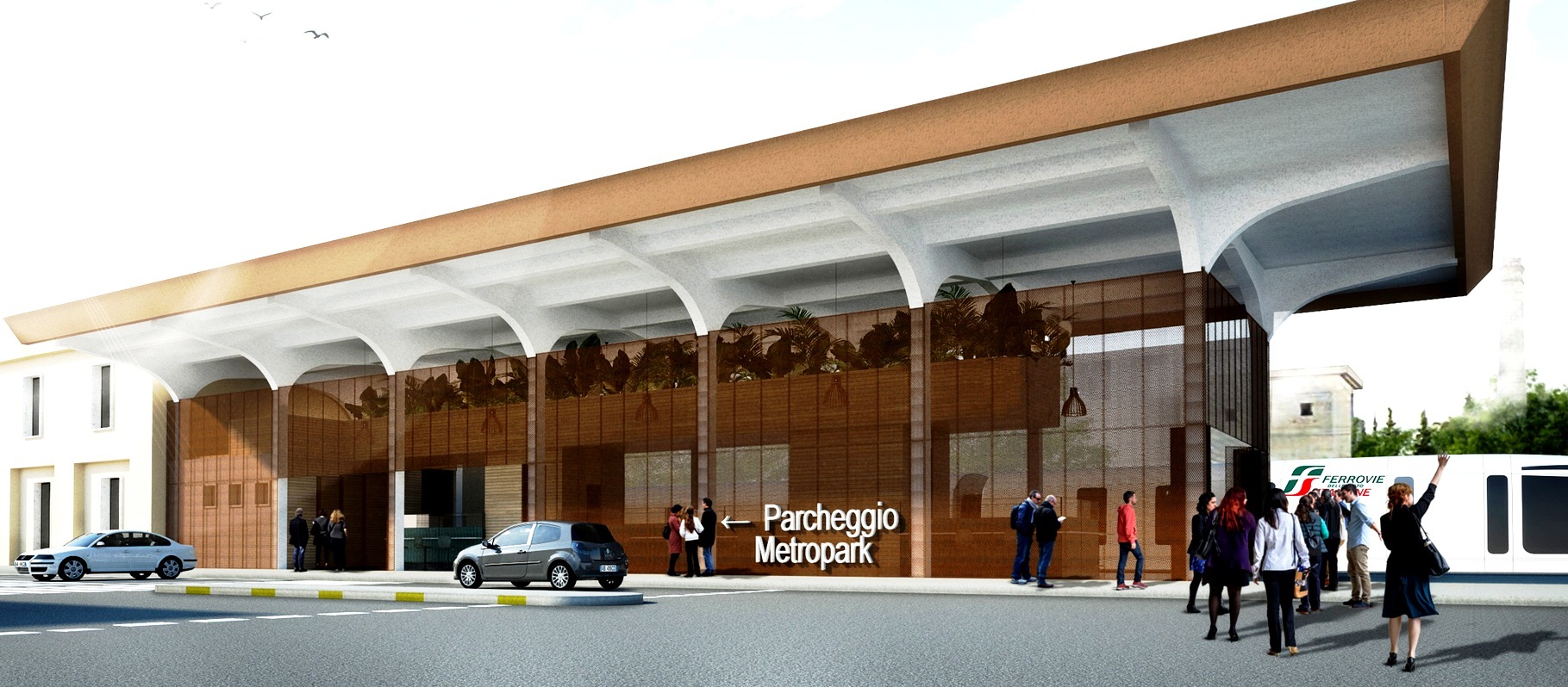 Renderig stazione di Lecce