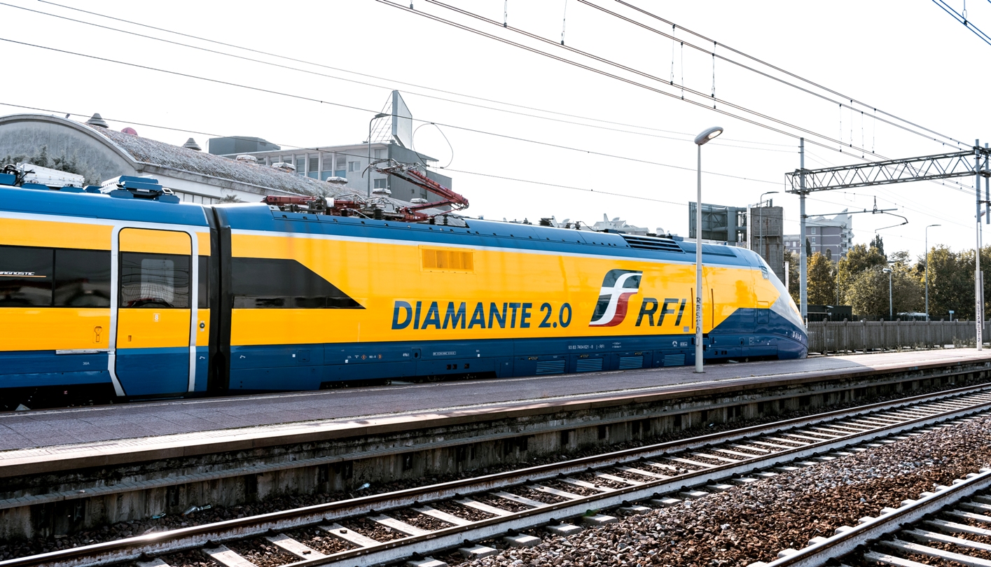 Diamante, il nuovo treno diagnostico di FS Italiane