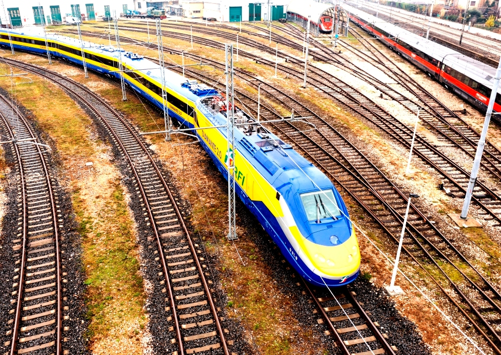Treno diagnostico di RFI Diamante 2.0