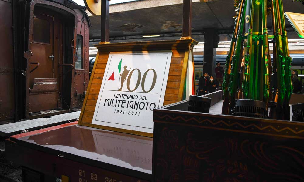 Il "Treno della memoria" a Roma Termini