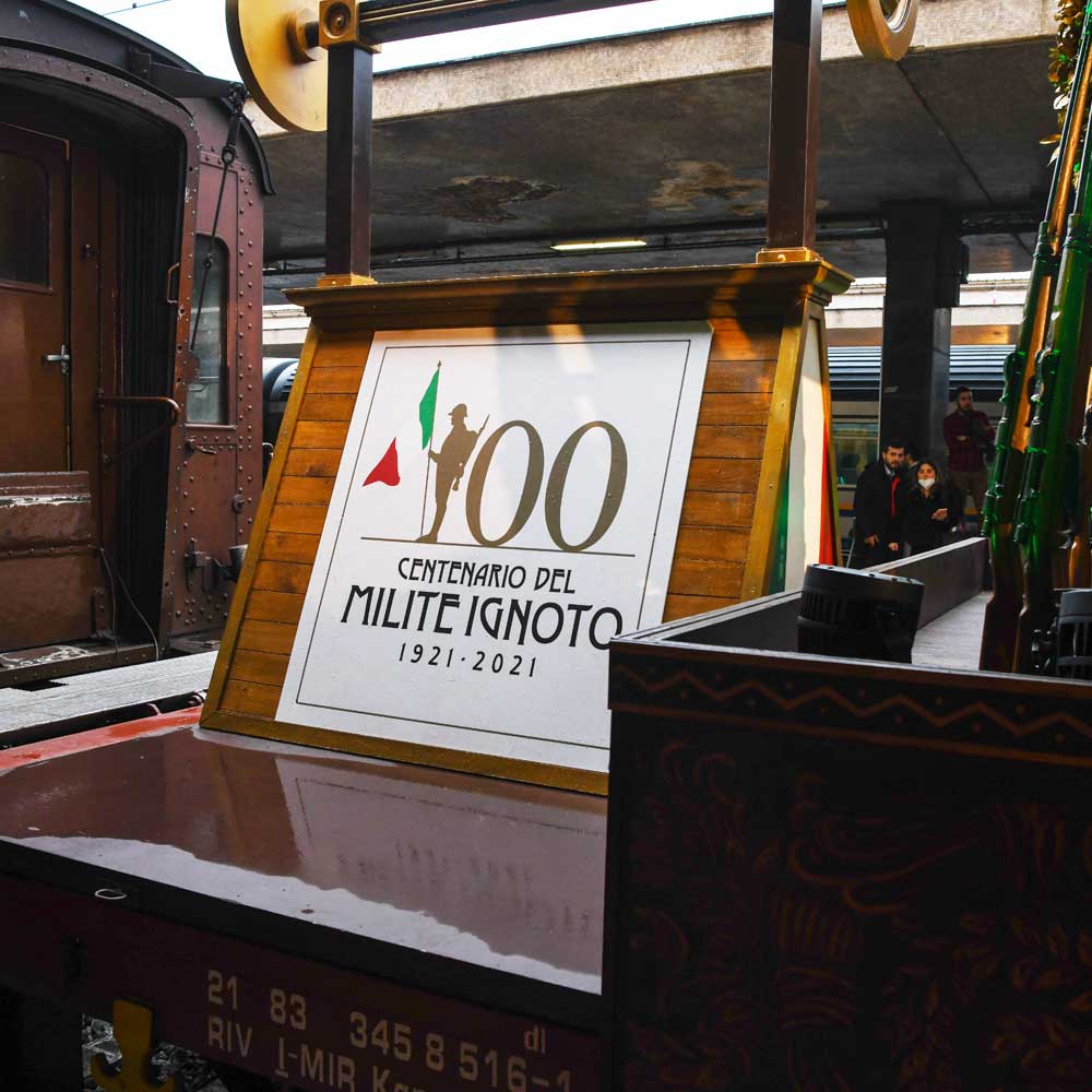 Targa dedicata al centenario del Milite Ignoto